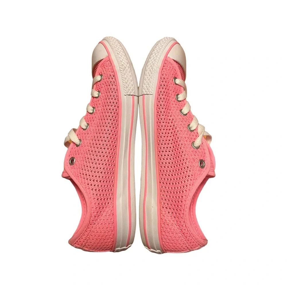 Converse Chuck Taylor All‎ Star Pink Mesh Sneaker Girls Sz 6 656058F